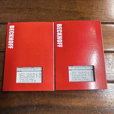 议价EL2521现货促销全新原装正品未拆封BECKHOFF倍福模块实物照片