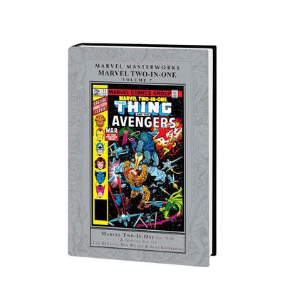 【预售】【Marvel】漫威大师作品漫威二合一卷7英文漫画精装进口原版书MARVEL MASTERWORKS: MARVEL TWO-IN-ONE VOL. 7 Alan Kup