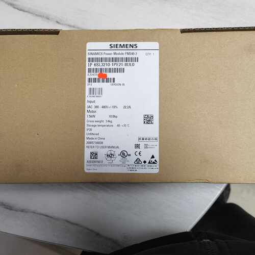 询价-变频器6SL3210-1PE21-8UL0