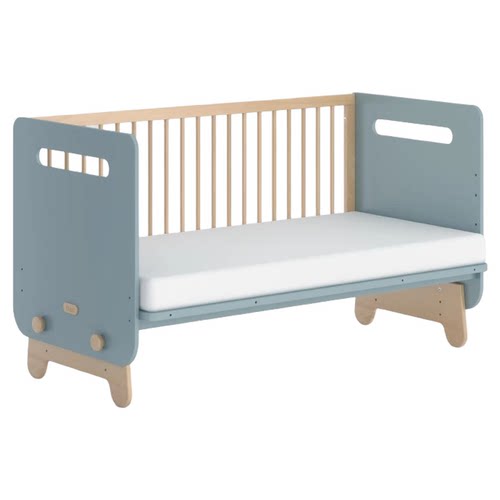 Boori Yarra雅拉进口实木婴儿无缝拼接床可调护栏儿童床床边床
