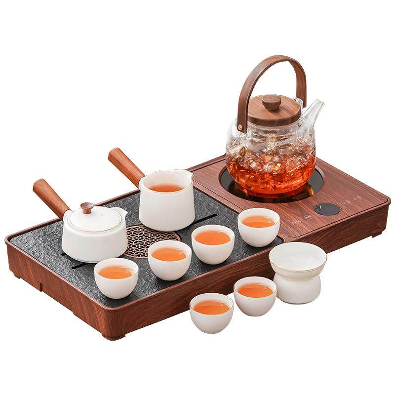 榜盛茶具茶台一整套家用客厅高档全自动一体烧水煮茶小型茶盘套装