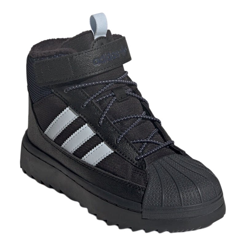 adidas阿迪达斯三叶草男小童贝壳头厚底运动鞋休闲鞋JQ0344