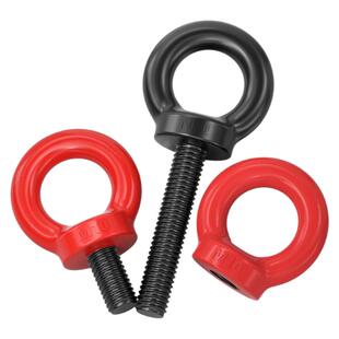12.9级黑色吊环螺丝高强度模具起重吊环螺栓MM6M8m10m12m16m20m24