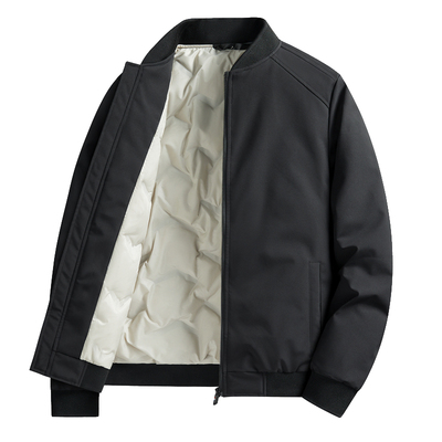 高档男士新款夹克羽绒服