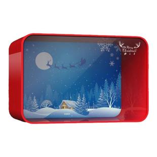 KGBOX适用乐高冬季村庄系列10308假日大街展示盒透明防尘亚克力