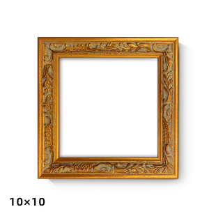 欧式窄边实木画框复古装饰画框可定制挂墙家居相框复古拼图框空框