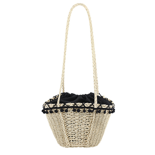 手工编织草编包包女夏季海边度假出游沙滩包大容量手提斜跨单肩包