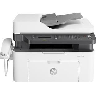 hp惠普1188pnw黑白激光无线wifi多功能打印机连续复印件扫描A4纸电话机传真机一体机办公专用128fw可链接手机