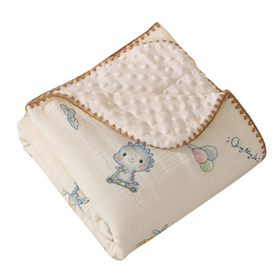 儿童豆豆毯四季通用被子