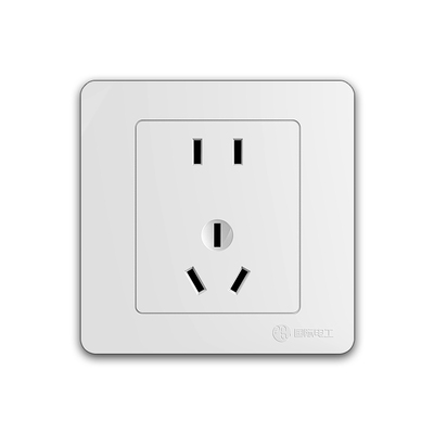 国际电工86型五孔开关插座面板