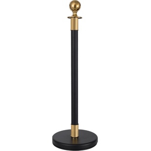 酒店礼宾杆挂绳迎宾柱豪华不锈钢圆球隔离带银行排队护栏围栏杆护