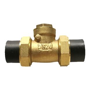 PE202532405063卧式止回阀单向阀防倒流阀逆止阀黑色立式止回阀