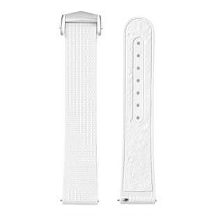 适用omega swatch表带氟橡胶尼龙编织moonswtach斯沃琪联名史努比