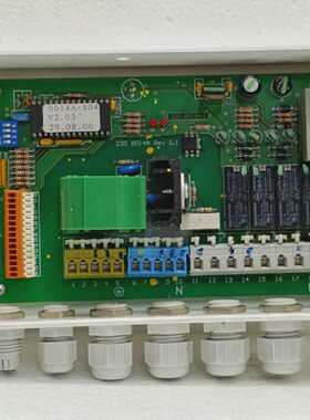 Hahn 230 8014A Rev 1.1 Control PCB Module with Relays Indust