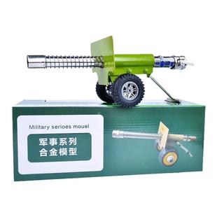 意大利炮金属可放炮二踢脚小钢炮发射神器黄铜大炮摆件迫击炮回膛
