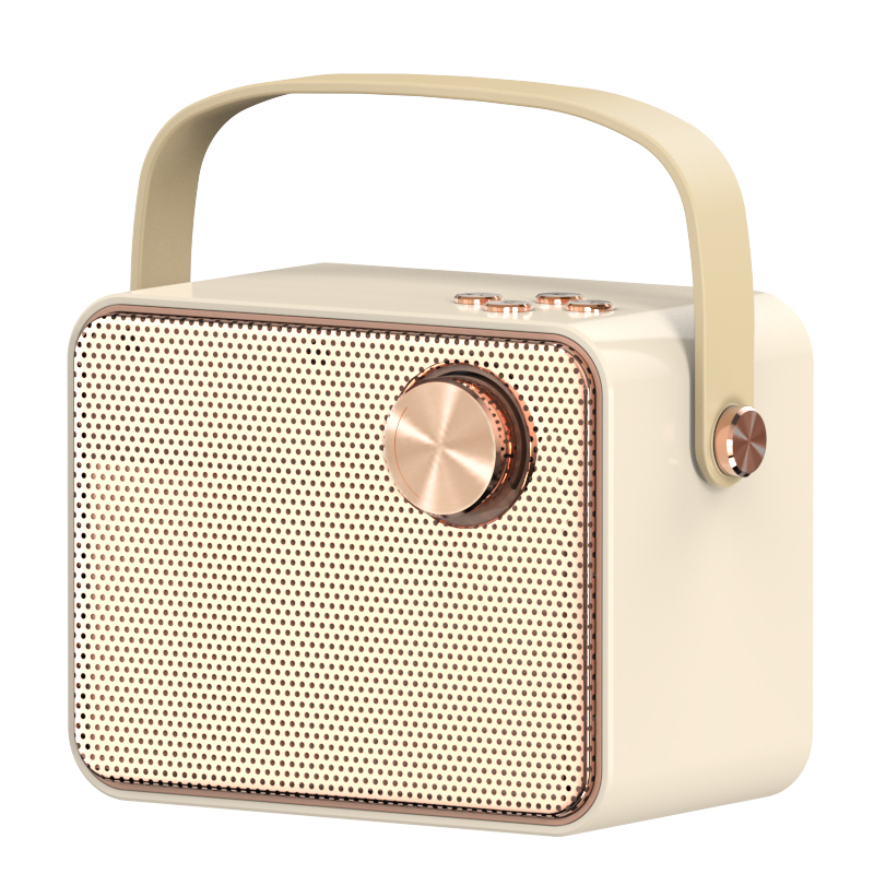 艾硕美B153无线话筒K歌蓝牙音响一体麦克风家用KTV复古唱歌音箱