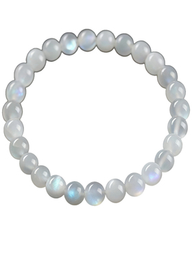 收藏级天然白月光手串