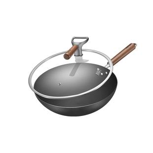 【新品】苏泊尔有钛铁锅铁不粘无涂层家用炒锅不粘锅炒菜锅铸铁锅