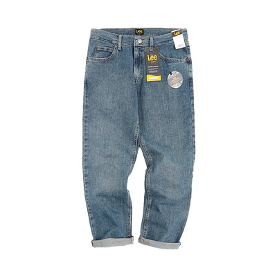LEE李直筒微弹休闲百搭牛仔裤潮