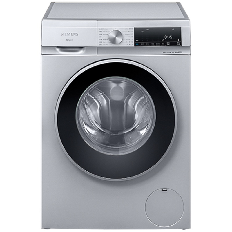 西门子8公斤滚筒家用全自动洗衣机官方变频除菌除螨一级能效1X80