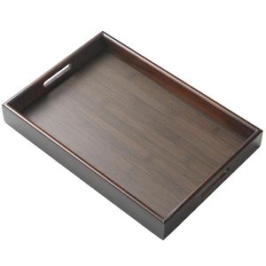捷安玺茶盘胡桃木中式茶杯托盘家用实木盘水果点心围炉煮茶小盘子