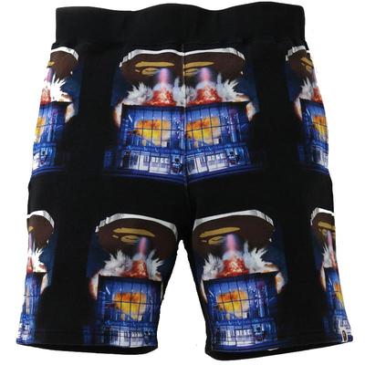 bape满印猿人入侵图案休闲短裤