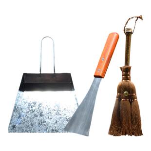 【清洁】龙猫兔子宠物笼舍清洁扫帚套装不锈钢铲 打扫超方便干净