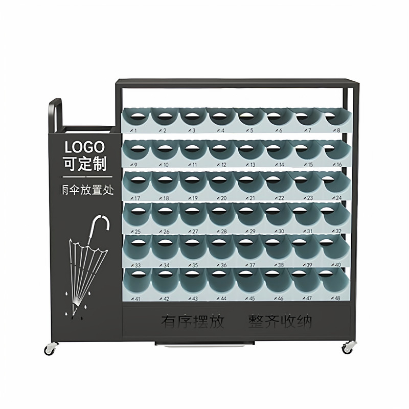 榜兴商用雨伞收纳架免费定制LOGO