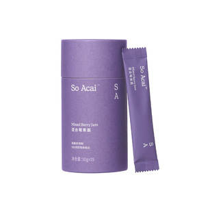 soacai混合莓果酱独立包装草莓蓝莓酱面包酱燕麦片酸奶碗配料树莓