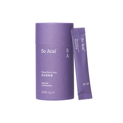 SoAcai混合莓果酱四种莓果真果肉