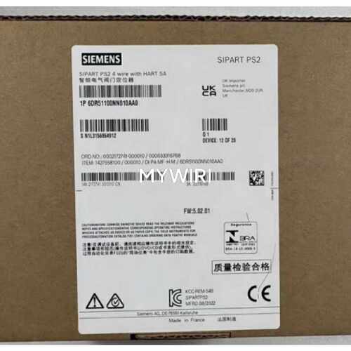 议价6DR51100NN010AA0 Neu Versieg维修