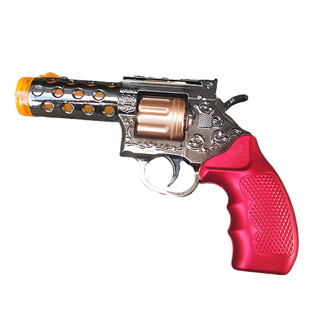 群奕达儿童电动玩具枪加水声光冒烟喷雾震动宝宝冲锋枪仿真手枪