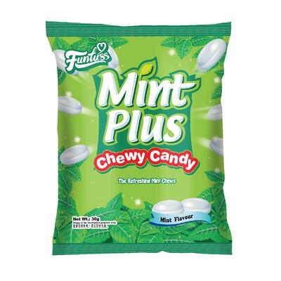 马来西亚进口果味软糖薄荷糖