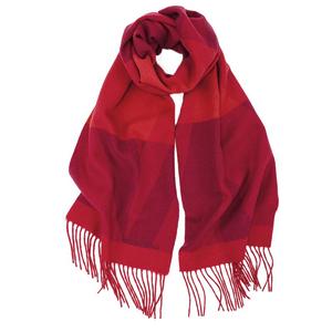 红色羊绒围巾女冬季高级感礼盒
