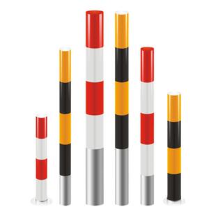 镀锌管立柱钢管警示柱反光铁路障挡车路桩道路防撞地桩隔离防撞柱