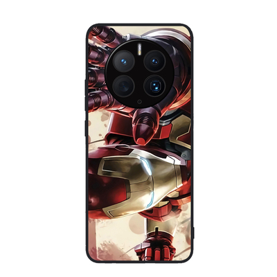 钢铁侠硅胶玻璃壳华为欧美mate50