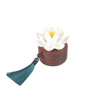 车摆件香薰瓷花可水洗清洁耐暴晒