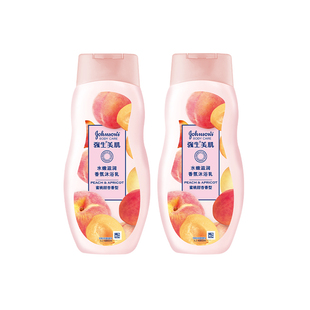 强生沐浴露强生美肌沐浴露长久留香香氛蜜桃水嫩官方正品