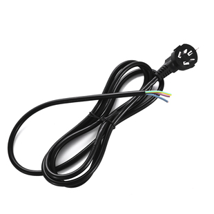 国标纯铜电源线10A16A三插AC连接线三芯软线插线延长线插头带线