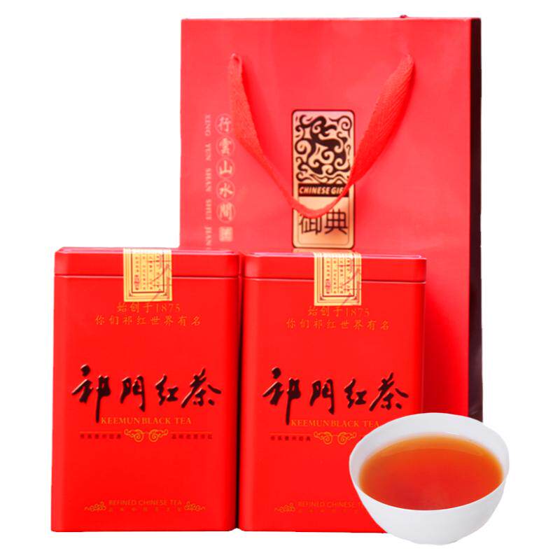 古溪高山祁门红茶汤色清澈味甘甜