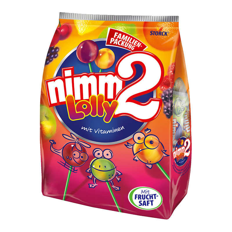 【胡可推荐】二宝nimm2官方进口维生素棒棒糖喜糖儿童糖果200g 廖记棒棒实拍商品图