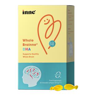 【加购!20号晚8点付定】inne因你婴儿全脑dha儿童DHA藻油