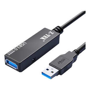 Z-TEK力特USB主动式延长线带多重屏蔽3.0公对母加长高速数据线鼠标键盘电脑电视U盘接口线插2.0供电转接加长