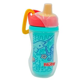 【自营】Nuby努比鸭嘴双层隔离儿童水杯宝宝防漏户外便携运动水杯