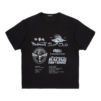 Randomevent图形合集印花圆领T恤