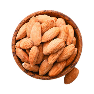 盐焗巴旦木仁坚果零食炒货干果无壳扁桃大杏仁新货罐装年货解馋