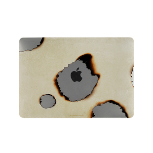 MIUCHO 燃烧苹果保护套2025新款m4适用Air15 m3/m2笔记本外壳MacBookPro14寸磨砂透明pro16寸防磕碰保护硬壳