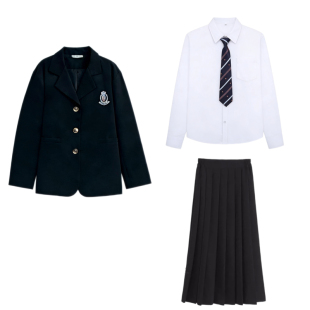 学院风夏季班服套装初中学生合唱朗诵演出服高中生运动会毕业校服