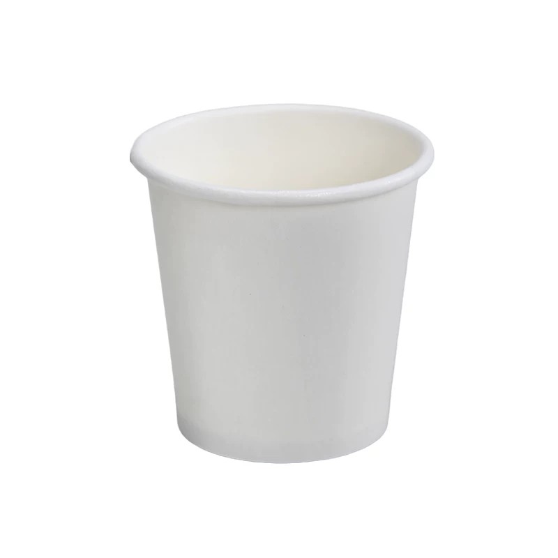纯白色纸杯小号试饮杯品尝杯定制