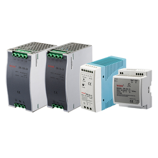 5V卡轨式mdr-60-24导轨式开关电源24V直流电源12V变压器dr-120-24